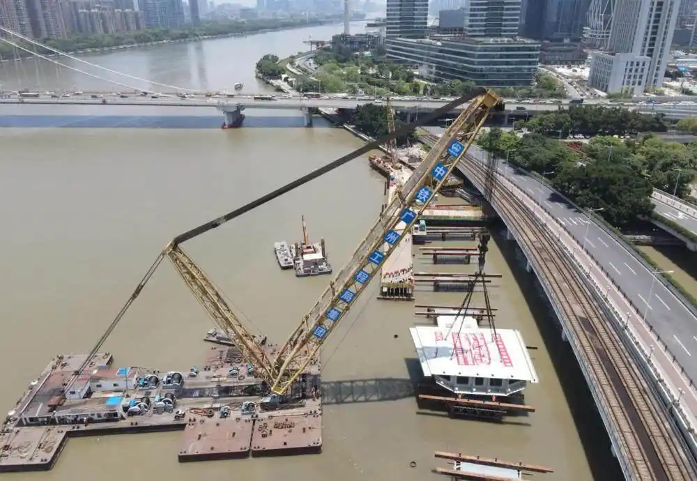 广州中心再添江上观景平台，预计8月底前完成建设