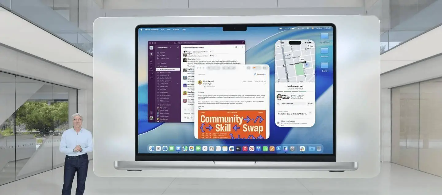 macOS 26 Tahoe不止是改名，还有独立电话、AI翻译和新游戏中心