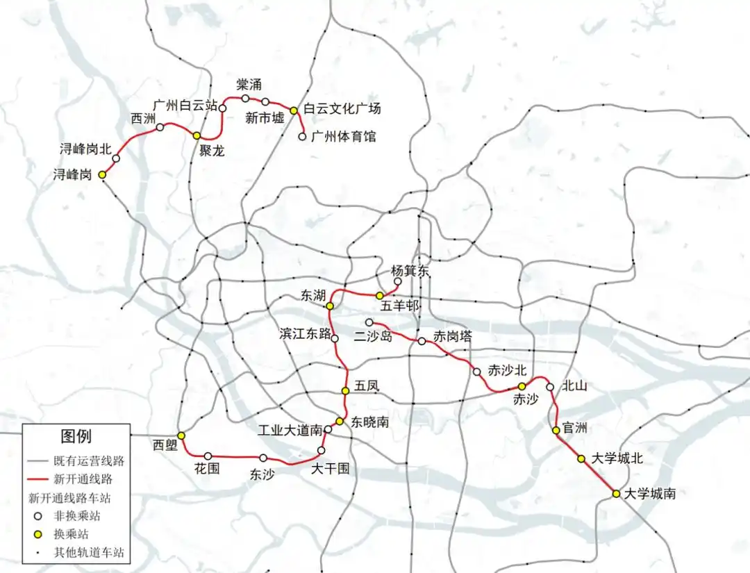 新线开通，广州地铁工作日日均客运量将超1000万人次