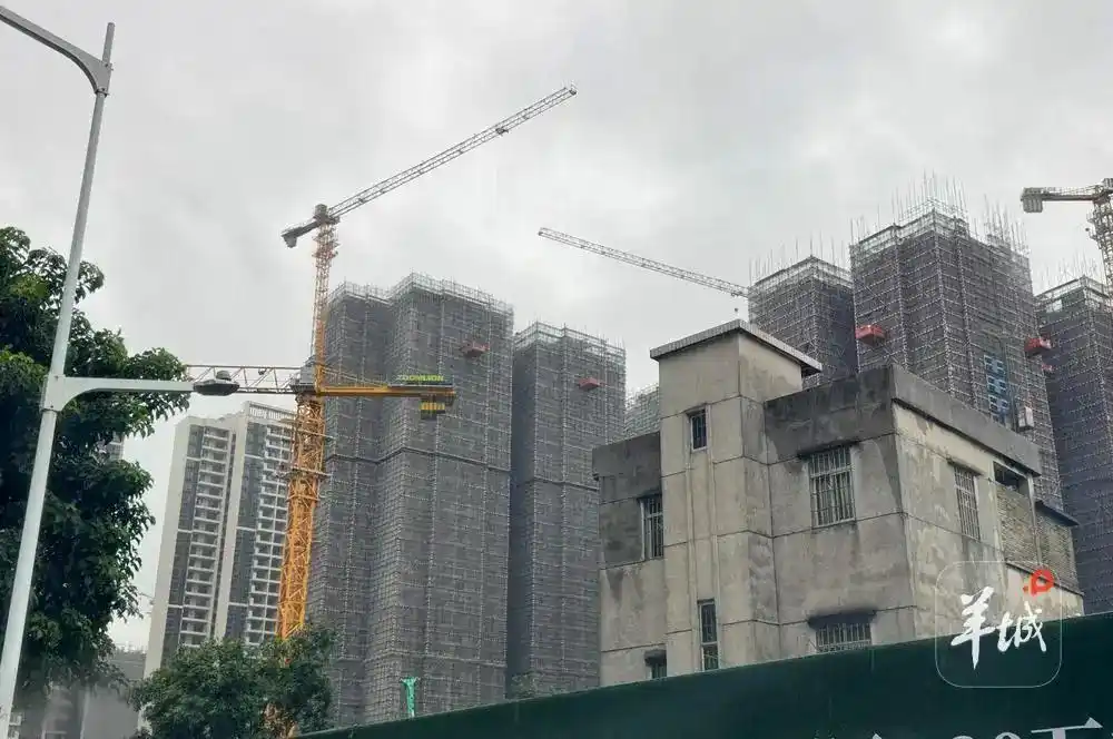 广州黄埔横沙旧改项目清拆提速，融资区“上新”