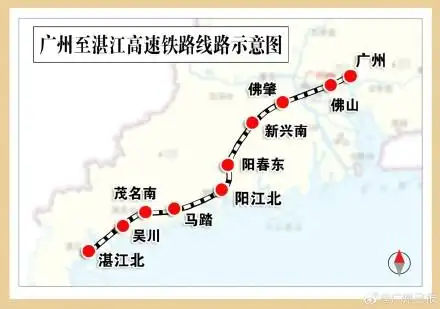 广州年内实现1个半小时到湛江，广湛高铁下周开启联调联试阶段