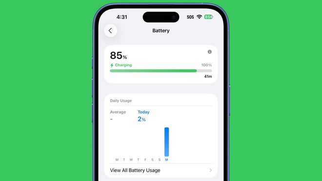 初探苹果 iOS 26 电池设置，全面提升 iPhone 续航和耗电透明度