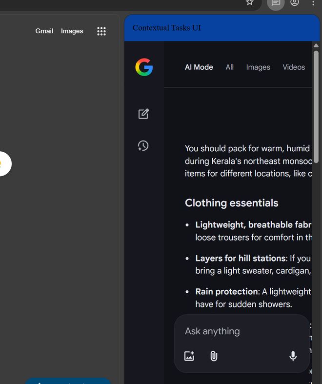 Gemini再进化:Chrome泄露“上下文任务”功能,对标微软Edge
