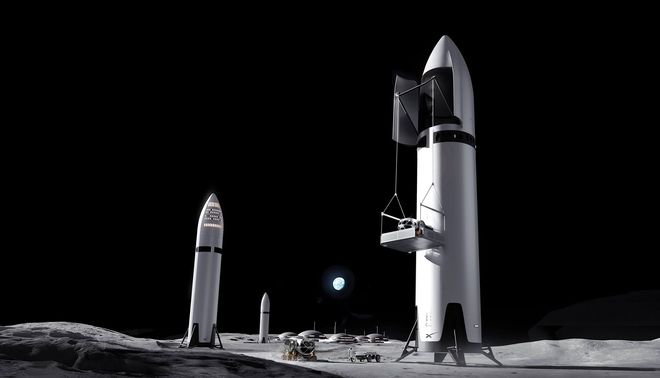马斯克"怒喷"后,SpaceX官方详述:星舰将如何把人类永久送回月球