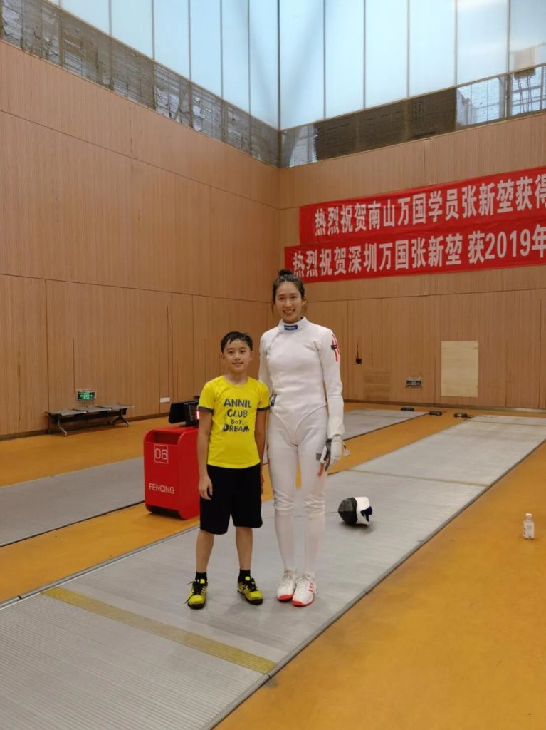 14岁击剑少年赖棋勇冲击全运决赛 “距离偶像江旻憓又近了一步”