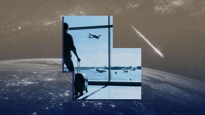 一架飞机被太空碎片击中的概率是多少？