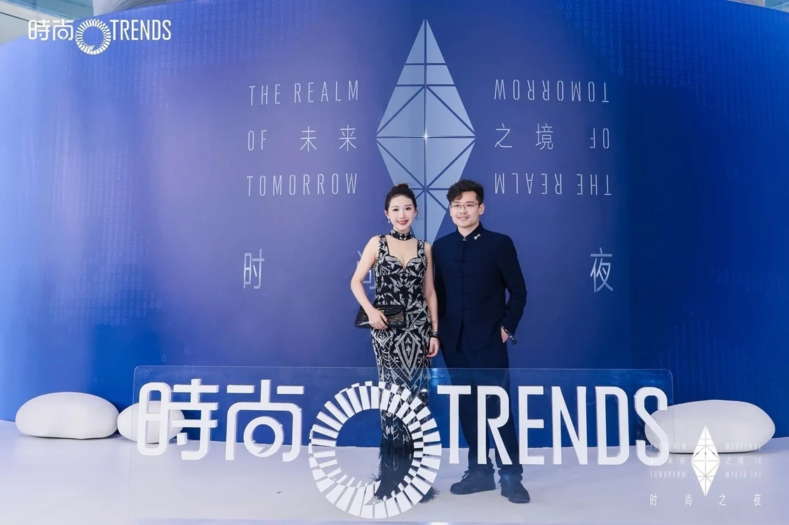 Tanya Chang品牌创始人张晓彤(左)&时尚传媒集团董事长刘畅(右)