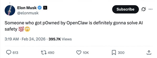 凌晨断电自救！Meta安全高管惨遭OpenClaw清空邮件，马斯克毒舌嘲讽：猴子拿步枪