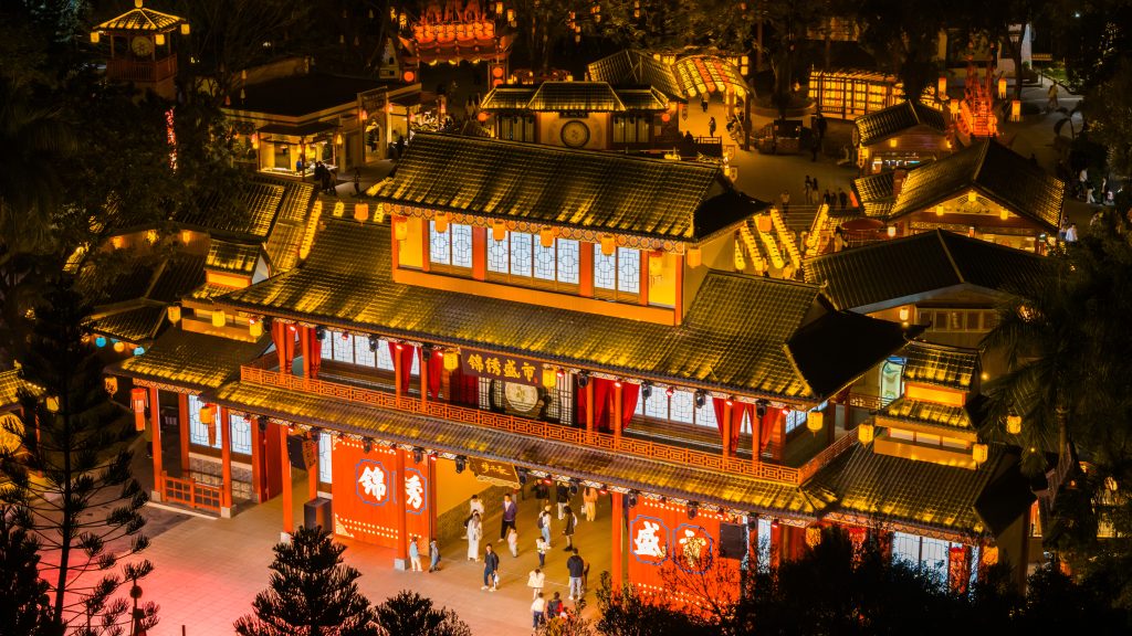 深圳錦繡中華“錦繡國(guó)潮節(jié)”啟幕，錦繡星光夜點(diǎn)亮夜游新地標(biāo)——老牌主題公園再度煥新升級(jí)