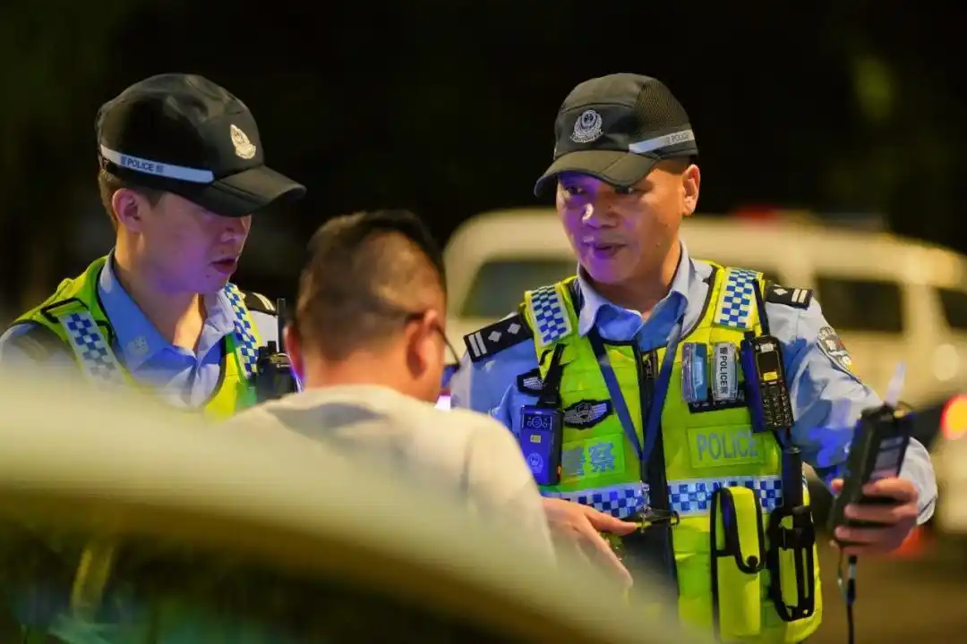 “五一”假期，广州交警严查酒驾醉驾