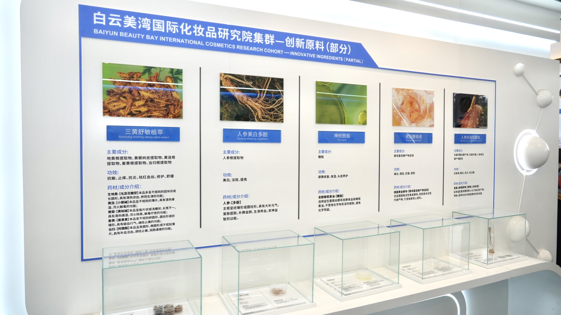 白云美湾通过赋能高校研究成果转化创新开发多种化妆品原料。余广/摄