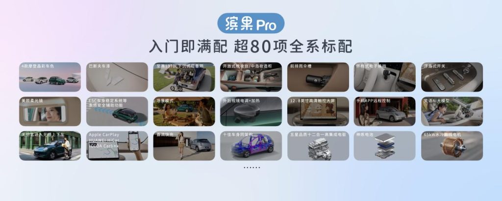 缤纷自有我!缤果Pro正式上市,上市指导价5.68万元起