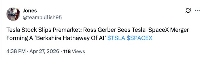 SpaceX上市前夜，马斯克新剧本太猛！汽车、火箭、AI，都要归到一个盘子里