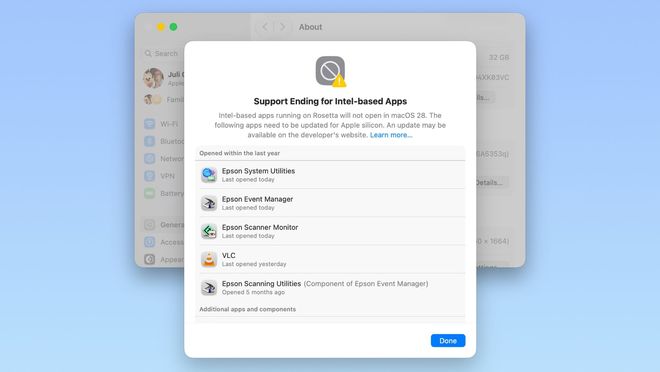 苹果macOS 27强化Rosetta 2淘汰提醒，用户需为应用兼容性做准备