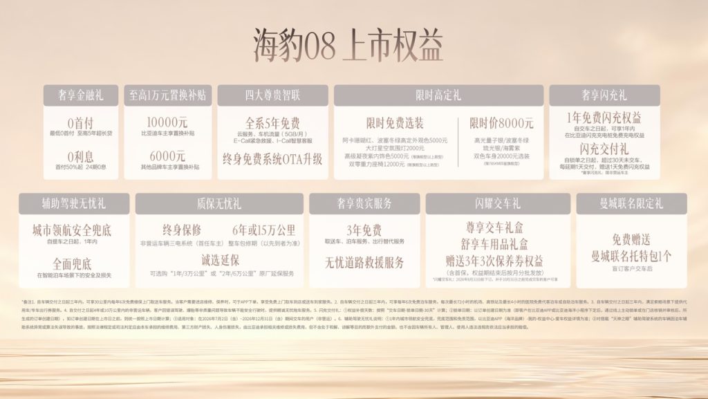 19.69万元起售价百万级体验!30万以内最全能的旗舰家轿比亚迪海豹08上市