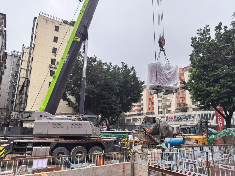 广州地铁十三号线二期全线“电通”，尚余一座车站进行土建施工